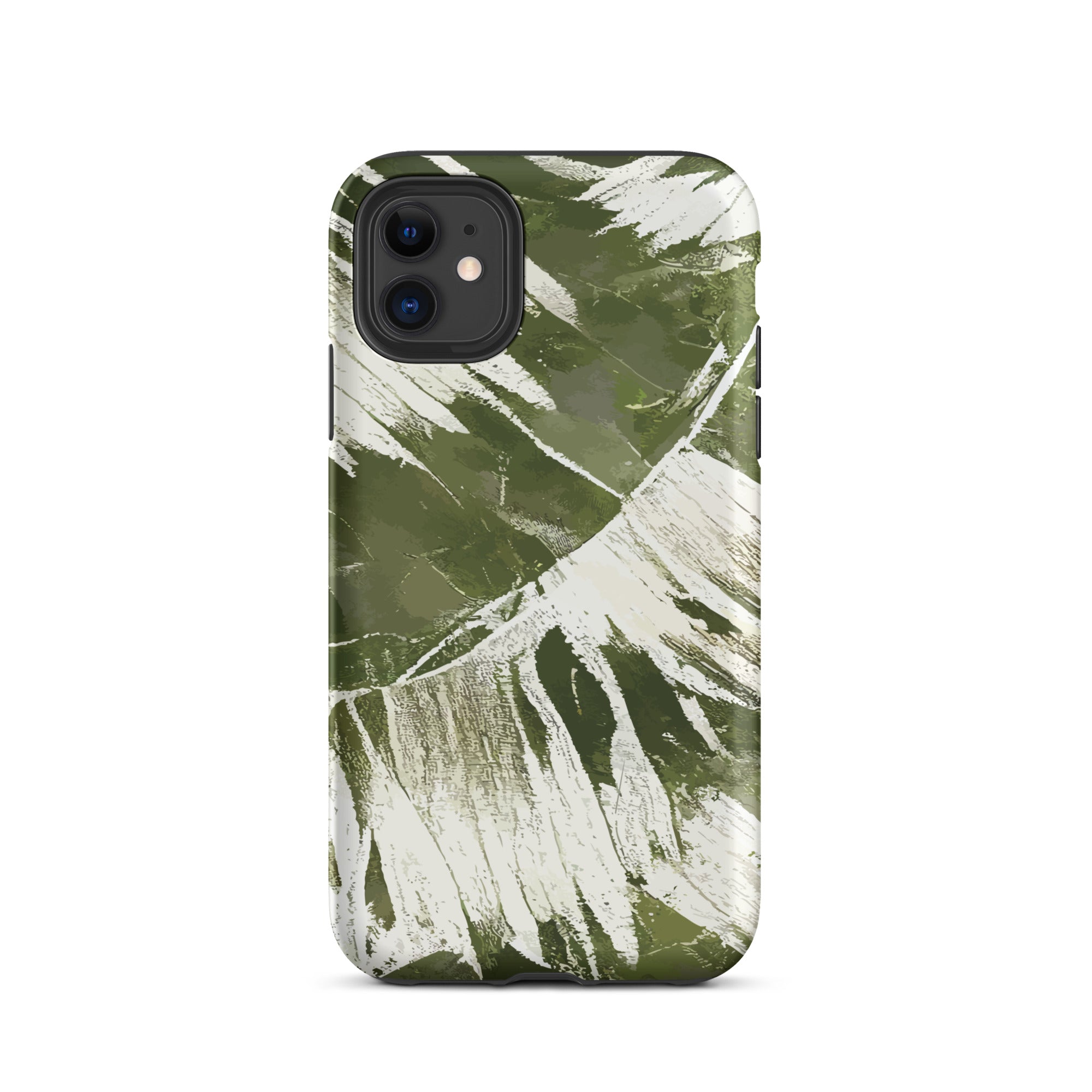 Island Breeze Tropical Green Tough Case for iPhone® iPhone Cases The Local Banyan iPhone 11