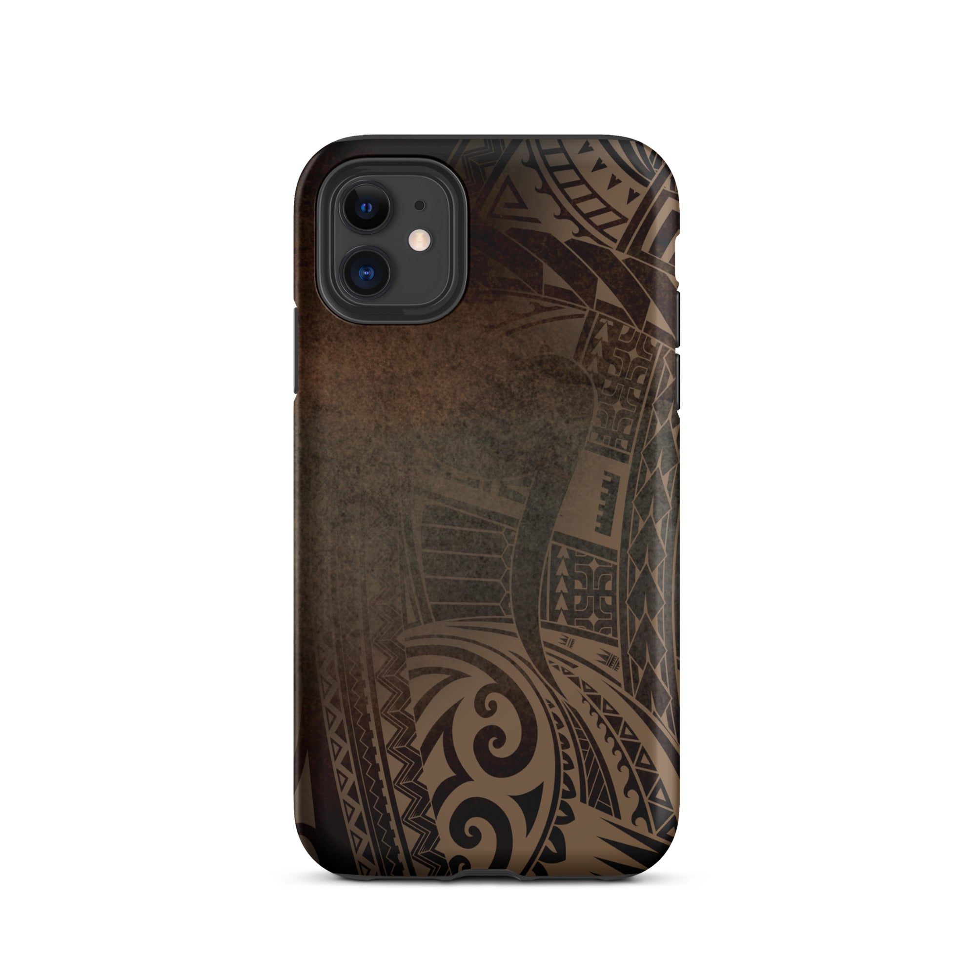 Aloha ‘Āina Rich Brown Tough Case for iPhone® iPhone Cases The Local Banyan iPhone 11