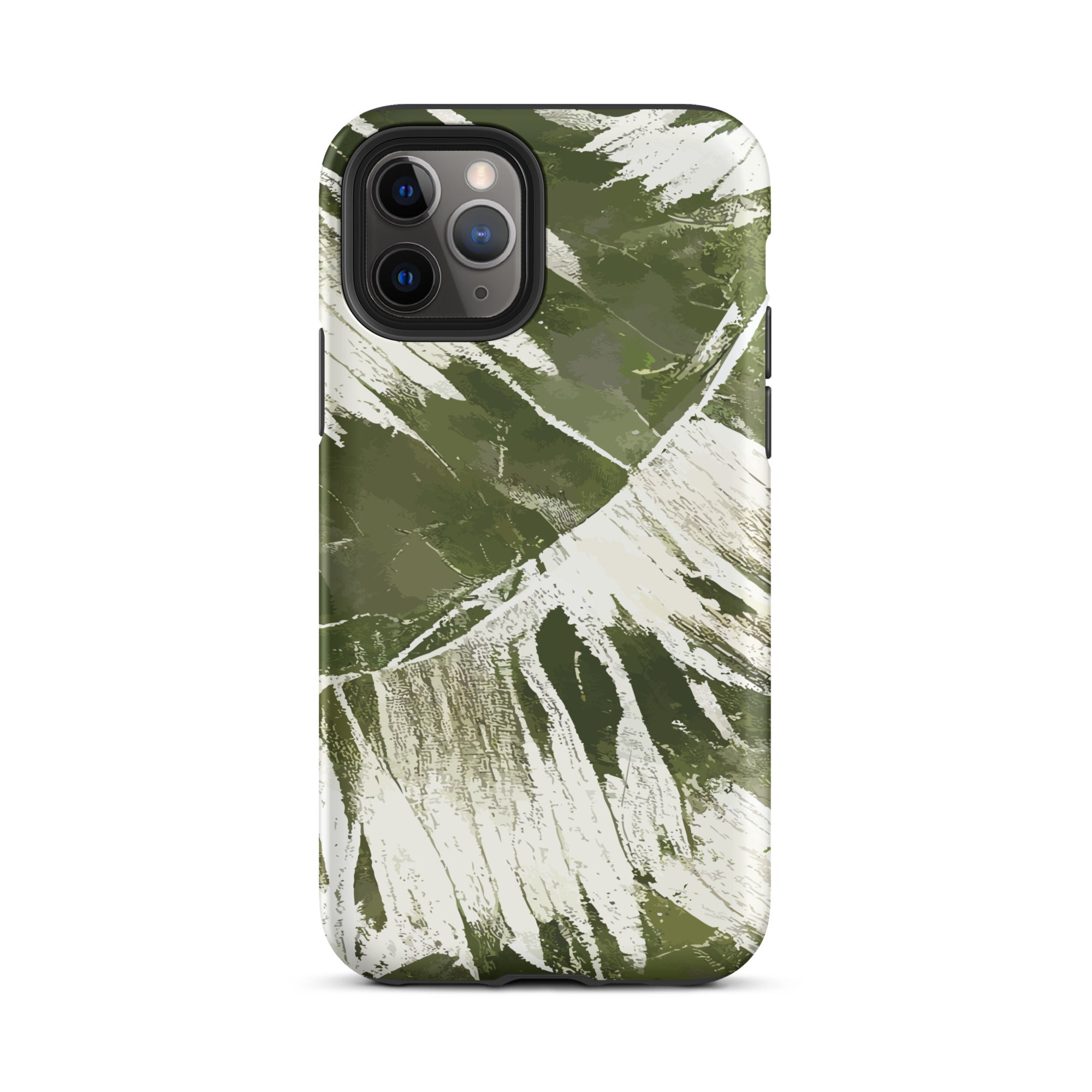 Island Breeze Tropical Green Tough Case for iPhone® iPhone Cases The Local Banyan iPhone 11 Pro