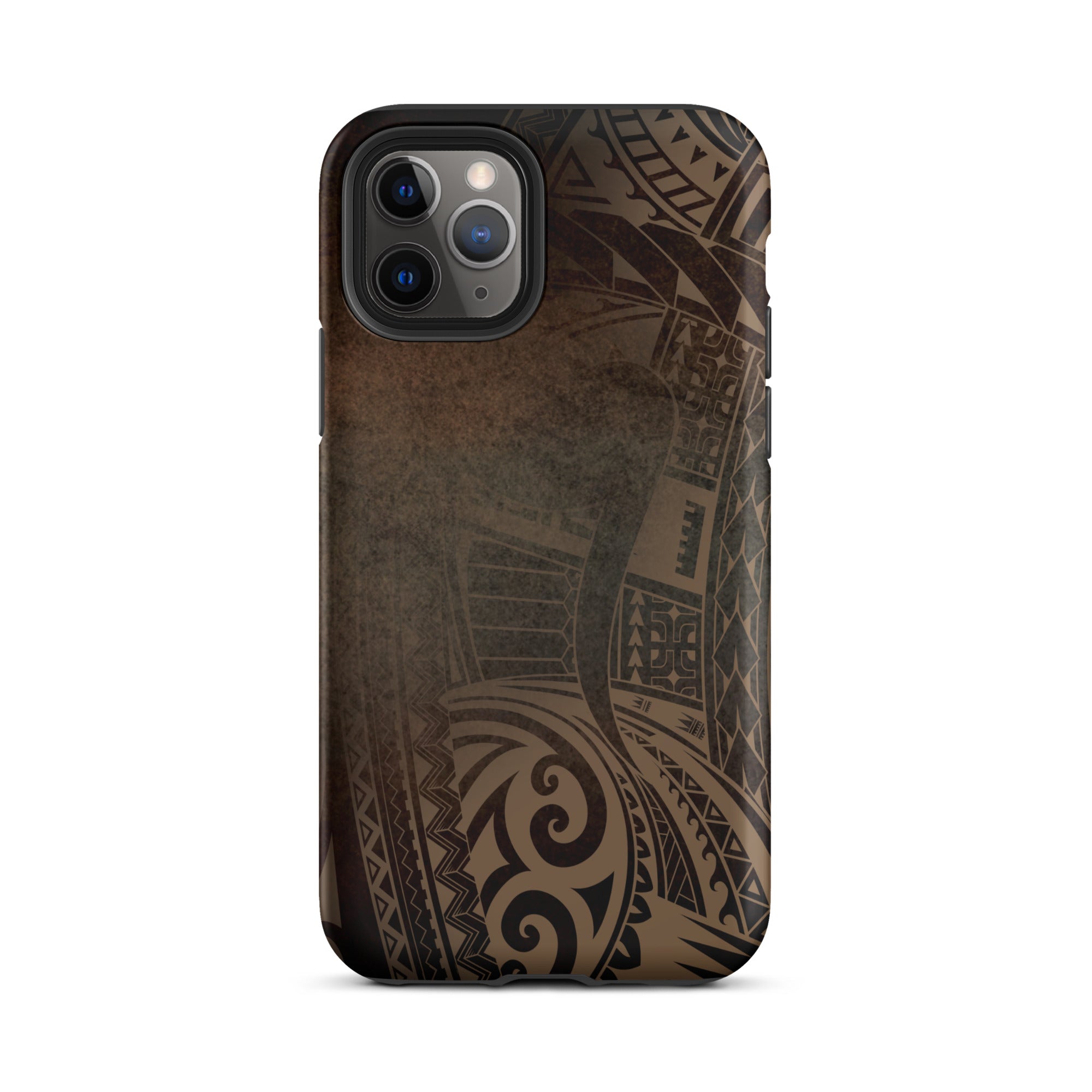 Aloha ‘Āina Rich Brown Tough Case for iPhone® iPhone Cases The Local Banyan iPhone 11 Pro