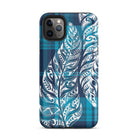 Plaid Tribal Feather Tough Case for iPhone® Phone Cases The Local Banyan   