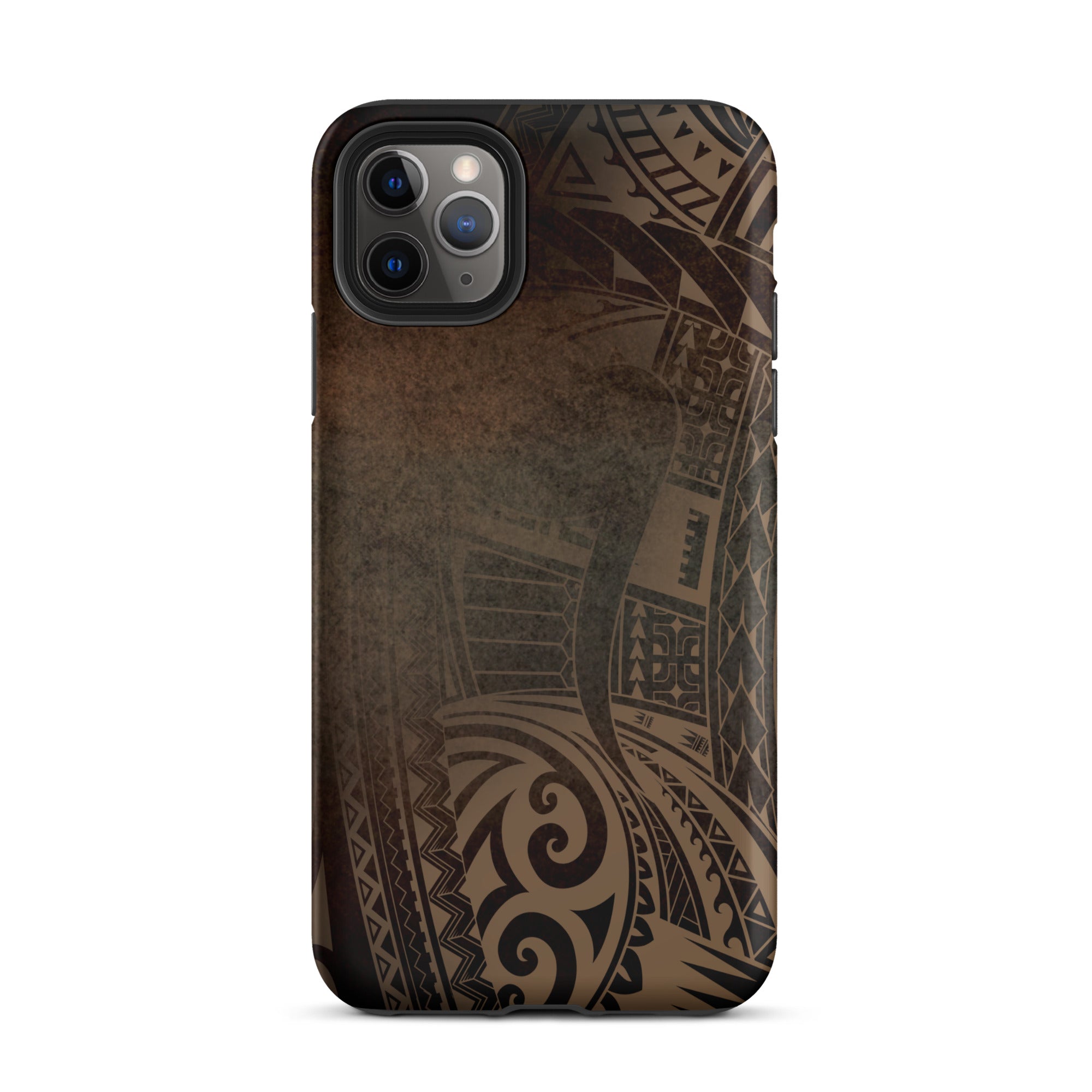 Aloha ‘Āina Rich Brown Tough Case for iPhone® iPhone Cases The Local Banyan iPhone 11 Pro Max