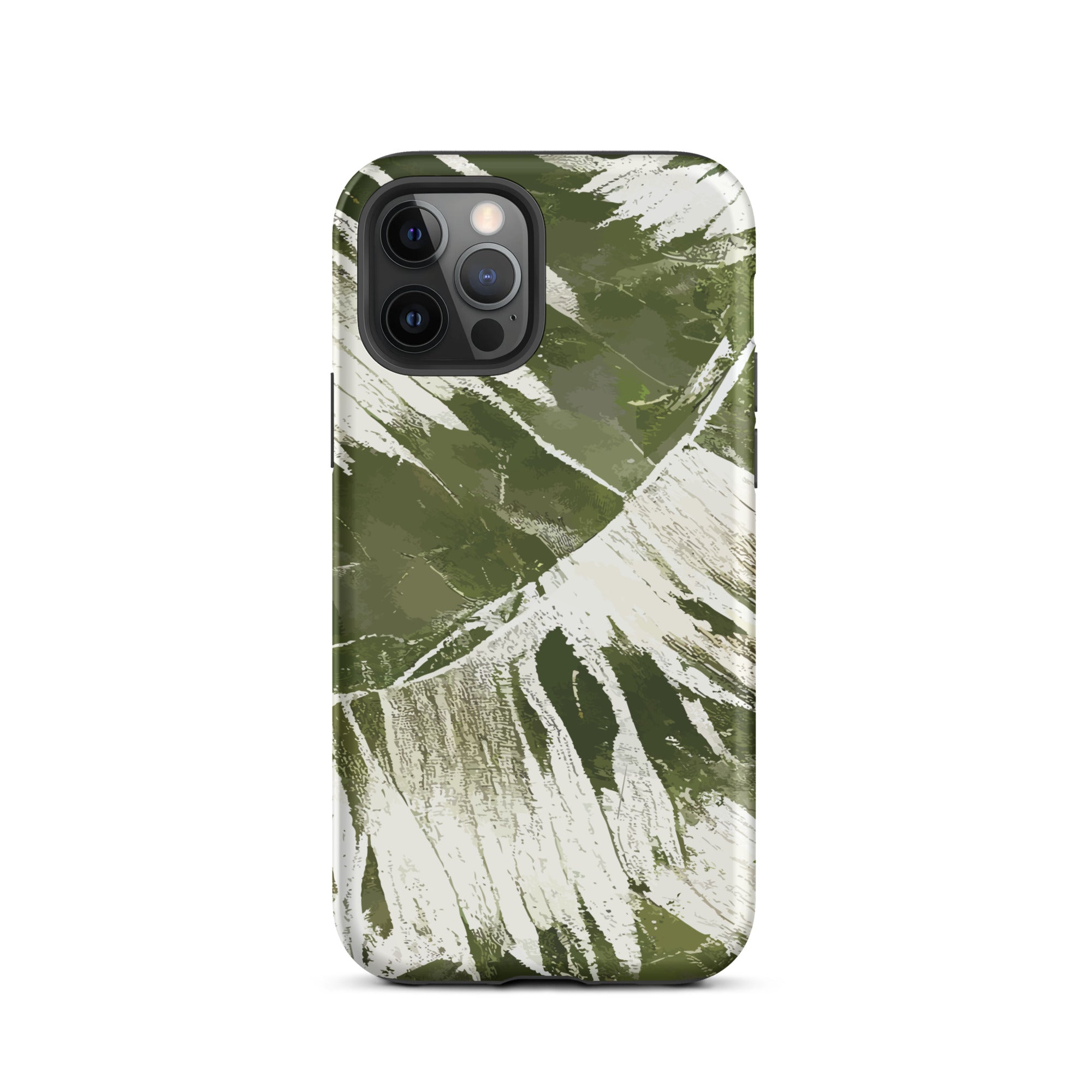 Island Breeze Tropical Green Tough Case for iPhone® iPhone Cases The Local Banyan iPhone 12 Pro