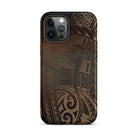 Aloha ‘Āina Rich Brown Tough Case for iPhone® iPhone Cases The Local Banyan iPhone 12 Pro Max