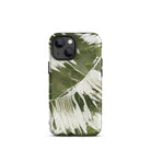 Island Breeze Tropical Green Tough Case for iPhone® iPhone Cases The Local Banyan iPhone 13 mini