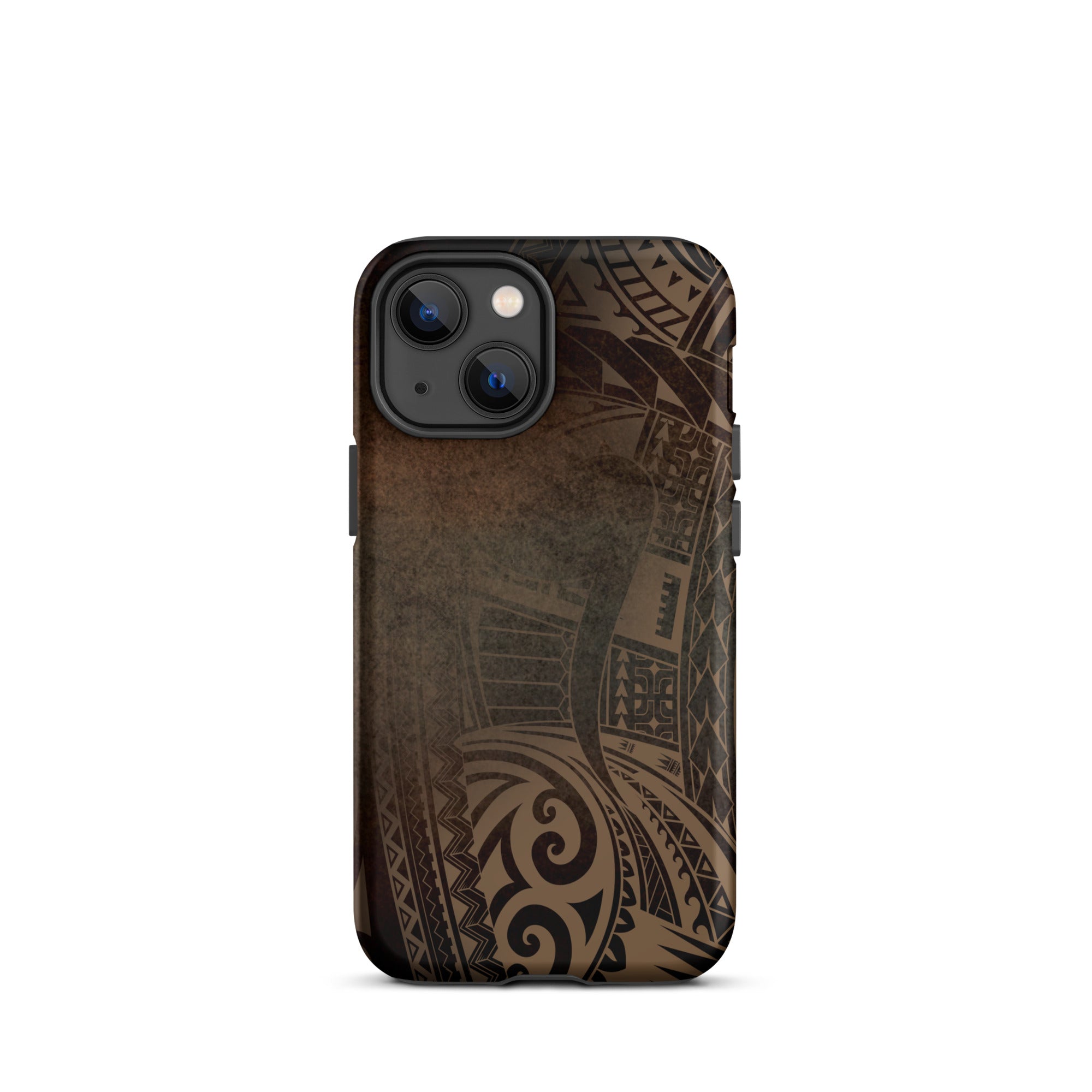 Aloha ‘Āina Rich Brown Tough Case for iPhone® iPhone Cases The Local Banyan iPhone 13 mini