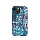 Plaid Tribal Feather Tough Case for iPhone® Phone Cases The Local Banyan   