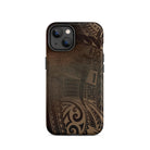 Aloha ‘Āina Rich Brown Tough Case for iPhone® iPhone Cases The Local Banyan iPhone 14