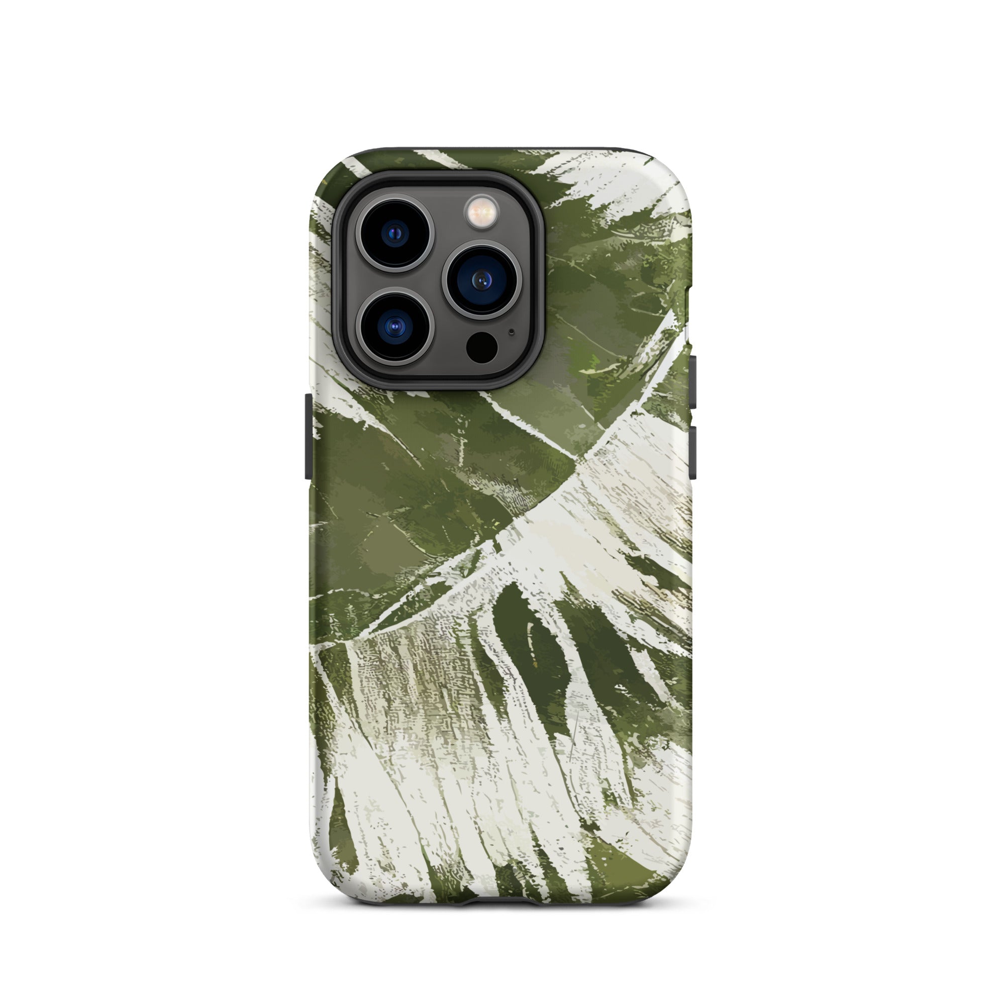 Island Breeze Tropical Green Tough Case for iPhone® iPhone Cases The Local Banyan iPhone 14 Pro