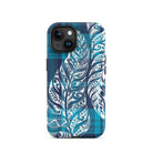 Plaid Tribal Feather Tough Case for iPhone® Phone Cases The Local Banyan   