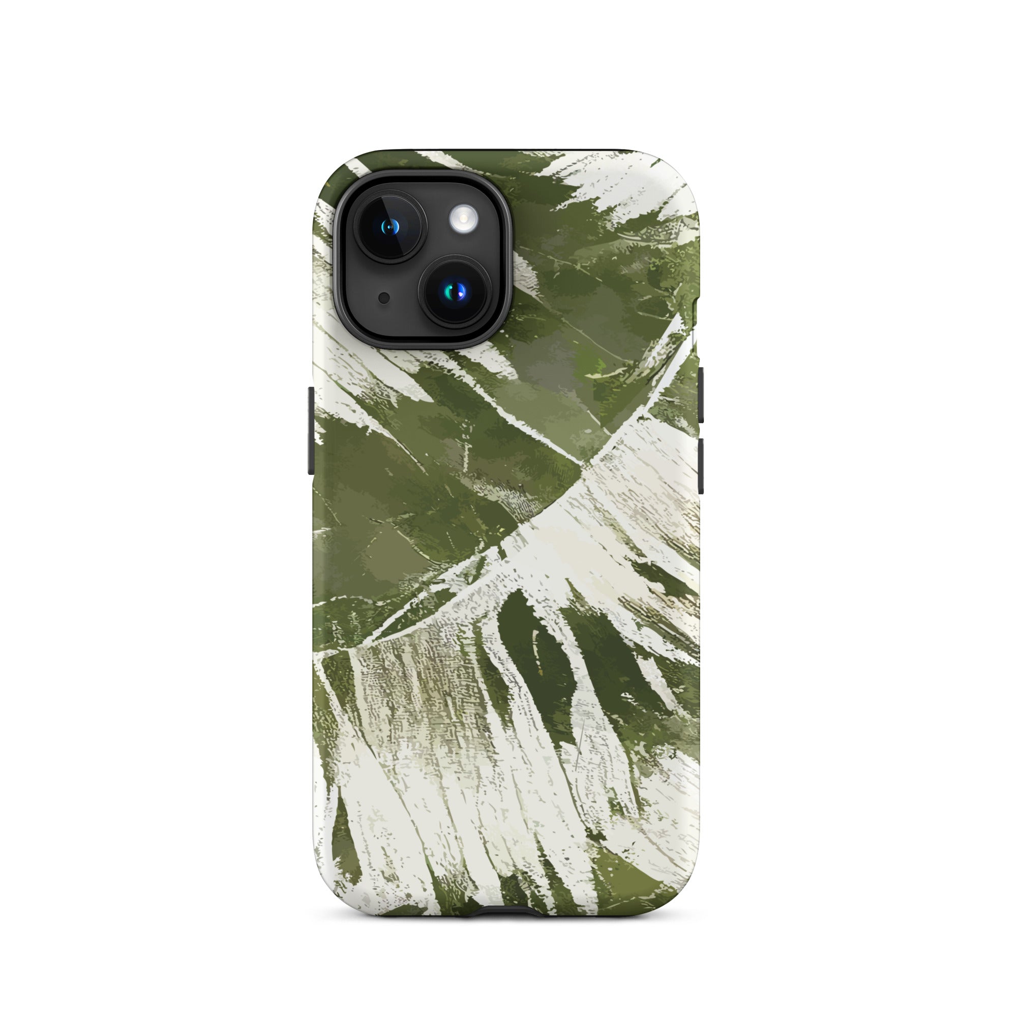 Island Breeze Tropical Green Tough Case for iPhone® iPhone Cases The Local Banyan iPhone 15