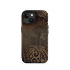 Aloha ‘Āina Rich Brown Tough Case for iPhone® iPhone Cases The Local Banyan iPhone 15