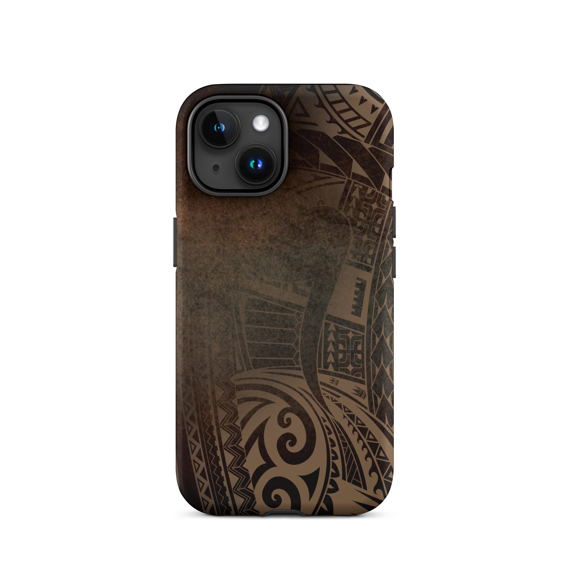 Aloha ‘Āina Rich Brown Tough Case for iPhone® iPhone Cases The Local Banyan iPhone 15