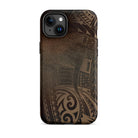 Aloha ‘Āina Rich Brown Tough Case for iPhone® iPhone Cases The Local Banyan iPhone 15 Plus