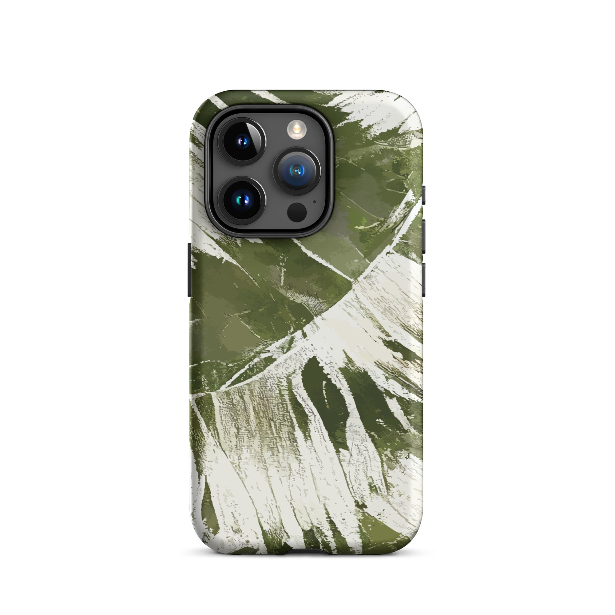 Island Breeze Tropical Green Tough Case for iPhone® iPhone Cases The Local Banyan iPhone 15 Pro