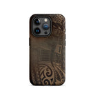 Aloha ‘Āina Rich Brown Tough Case for iPhone® iPhone Cases The Local Banyan iPhone 15 Pro