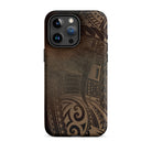 Aloha ‘Āina Rich Brown Tough Case for iPhone® iPhone Cases The Local Banyan iPhone 15 Pro Max