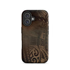 Aloha ‘Āina Rich Brown Tough Case for iPhone® iPhone Cases The Local Banyan iPhone 16