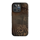 Aloha ‘Āina Rich Brown Tough Case for iPhone® iPhone Cases The Local Banyan iPhone 16 Pro Max