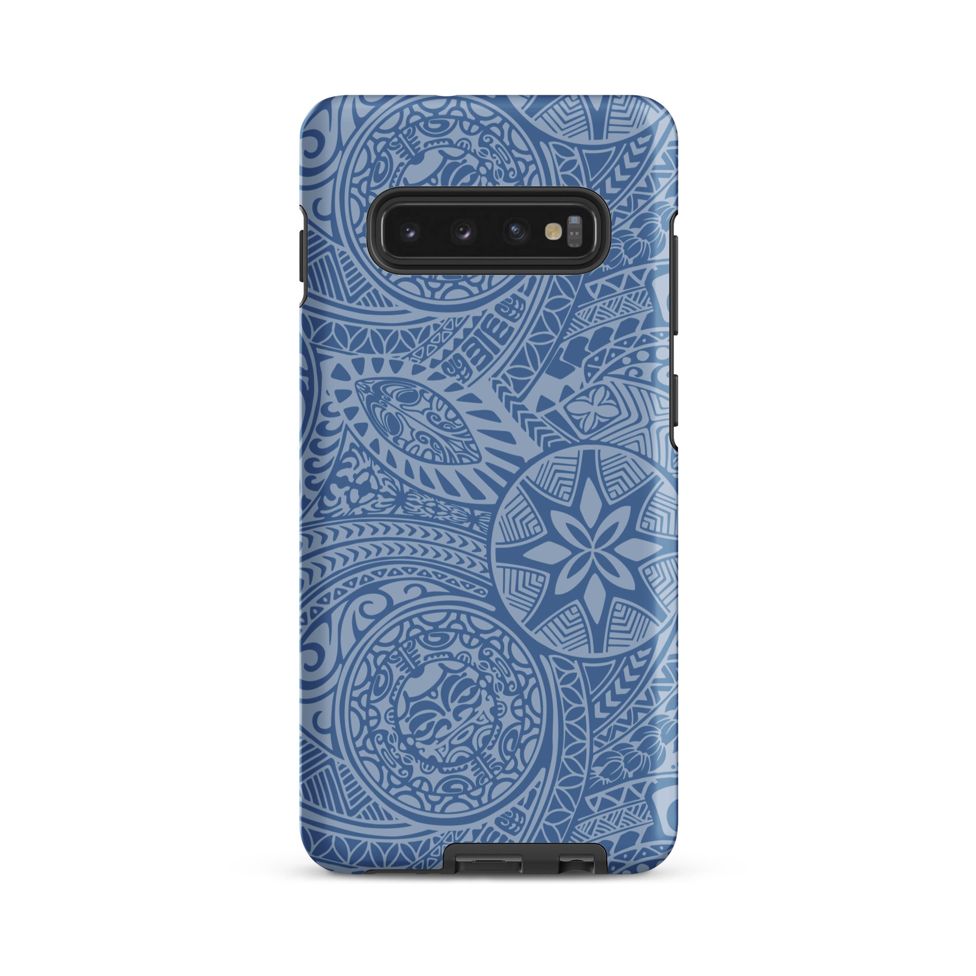 Polynesian Tribal Tough Phone Case for Samsung Galaxy® Phone Cases The Local Banyan Samsung Galaxy S10 Plus  