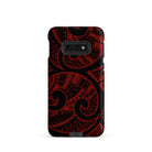 Island Tribal Red Tough Phone Case for Samsung Galaxy® Phone Cases The Local Banyan Samsung Galaxy S10e  