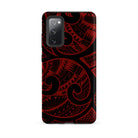 Island Tribal Red Tough Phone Case for Samsung Galaxy® Phone Cases The Local Banyan Samsung Galaxy S20 FE  