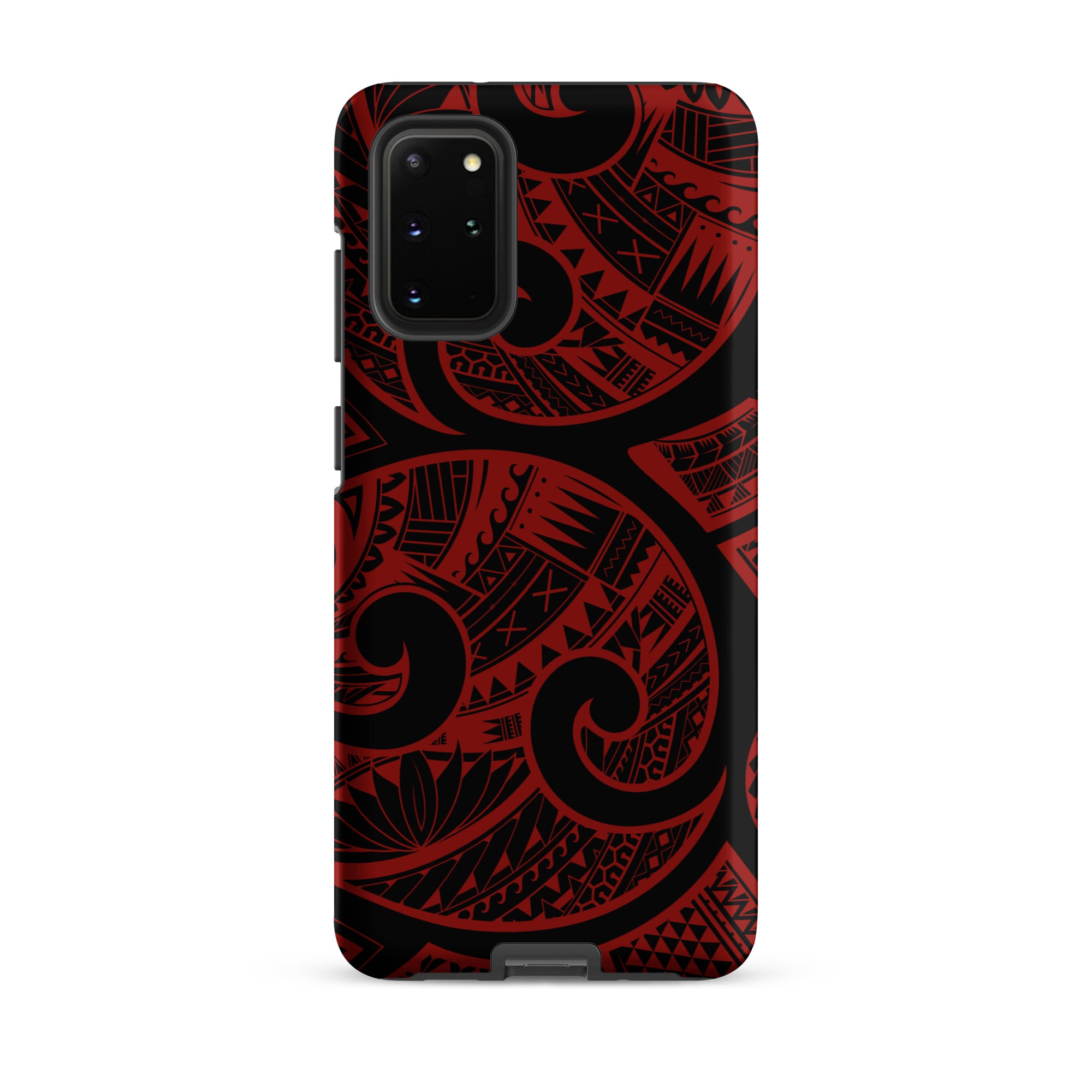 Island Tribal Red Tough Phone Case for Samsung Galaxy® Phone Cases The Local Banyan Samsung Galaxy S20 Plus  