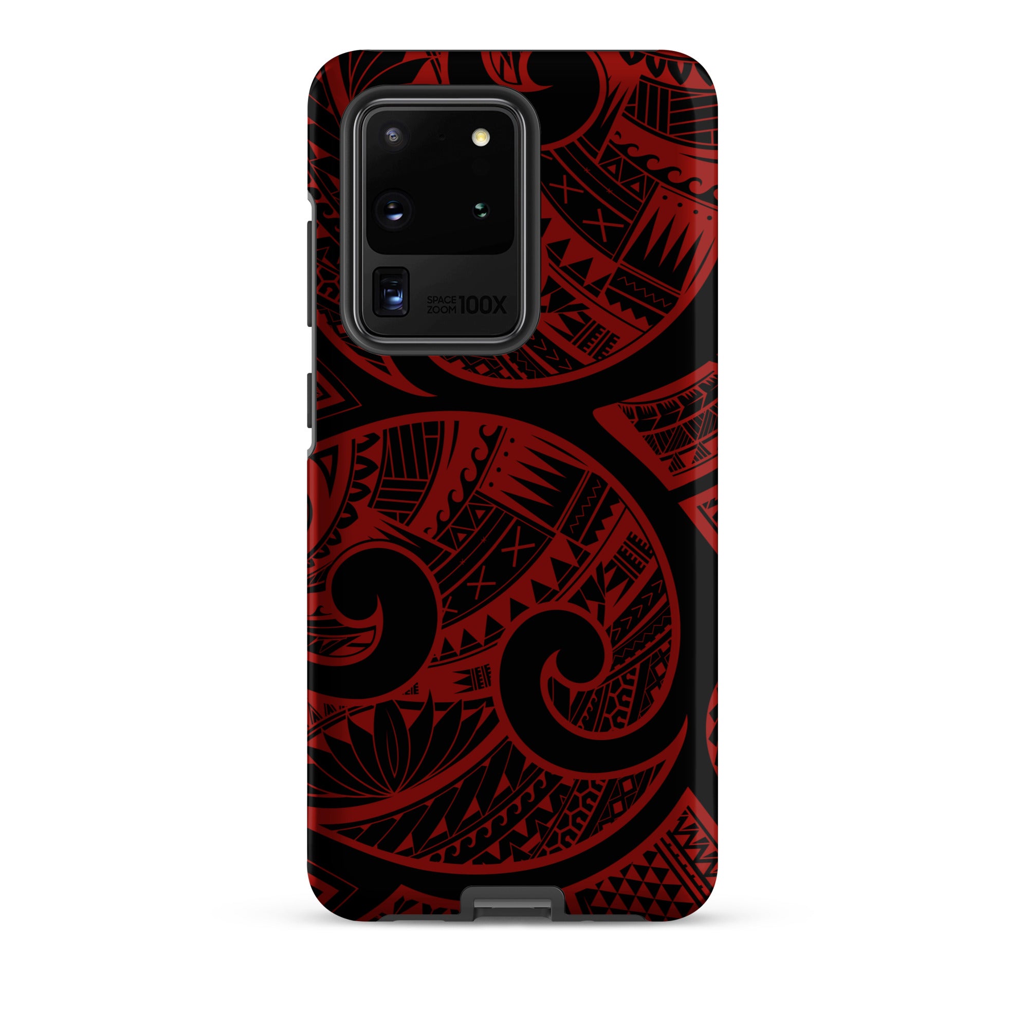 Island Tribal Red Tough Phone Case for Samsung Galaxy® Phone Cases The Local Banyan Samsung Galaxy S20 Ultra  