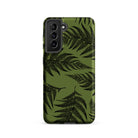 Black Fern Tough Phone Case for Samsung Galaxy® Phone Cases The Local Banyan Samsung Galaxy S21  