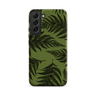 Black Fern Tough Phone Case for Samsung Galaxy® Phone Cases The Local Banyan Samsung Galaxy S22 Plus  