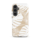 Exotic Monstera Tough Phone Case for Samsung Galaxy® Samsung Phone Case The Local Banyan Samsung Galaxy S24 Plus