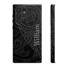 Tribal Guardian Personalized Tough Case for Samsung Galaxy® Samsung Phone Case The Local Banyan Glossy Samsung Galaxy S22 Ultra