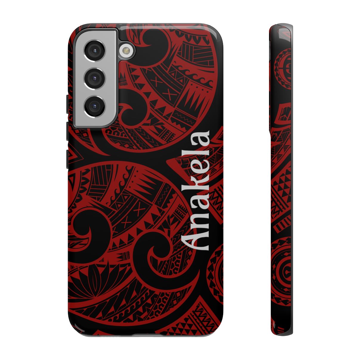 Island Tribal Personalized Tough Case for Samsung Galaxy® Samsung Phone Case The Local Banyan Glossy Samsung Galaxy S22 Plus