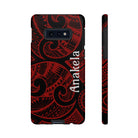 Island Tribal Red Personalized Tough Case for Samsung Galaxy® Samsung Phone Case The Local Banyan