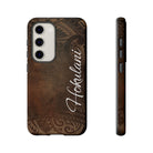 Aloha ‘Āina Rich Brown Personalized Tough Case for Samsung Galaxy® Samsung Phone Case The Local Banyan Glossy Samsung Galaxy S23