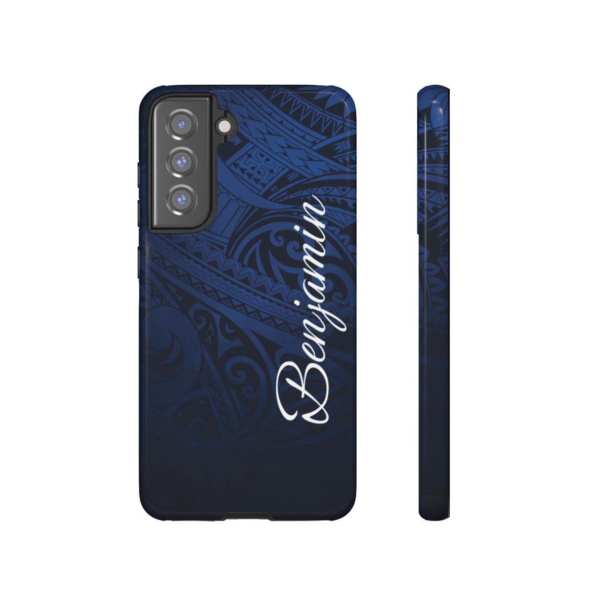 Midnight Essence Personalized Tough Case for Samsung Galaxy® Samsung Phone Case The Local Banyan Glossy Samsung Galaxy S21 FE