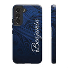 Midnight Essence Personalized Tough Case for Samsung Galaxy® Samsung Phone Case The Local Banyan Glossy Samsung Galaxy S22