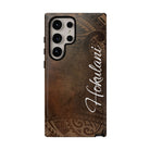 Aloha ‘Āina Rich Brown Personalized Tough Case for Samsung Galaxy® Samsung Phone Case The Local Banyan Glossy Samsung Galaxy S24 Ultra