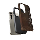 Aloha ‘Āina Rich Brown Personalized Tough Case for Samsung Galaxy® Samsung Phone Case The Local Banyan