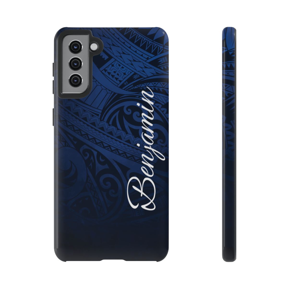 Midnight Essence Personalized Tough Case for Samsung Galaxy® Samsung Phone Case The Local Banyan Glossy Samsung Galaxy S21 Plus