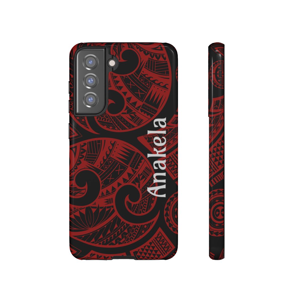 Island Tribal Personalized Tough Case for Samsung Galaxy® Samsung Phone Case The Local Banyan Glossy Samsung Galaxy S21 FE