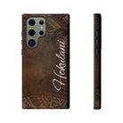 Aloha ‘Āina Rich Brown Personalized Tough Case for Samsung Galaxy® Samsung Phone Case The Local Banyan Glossy Samsung Galaxy S23 Ultra