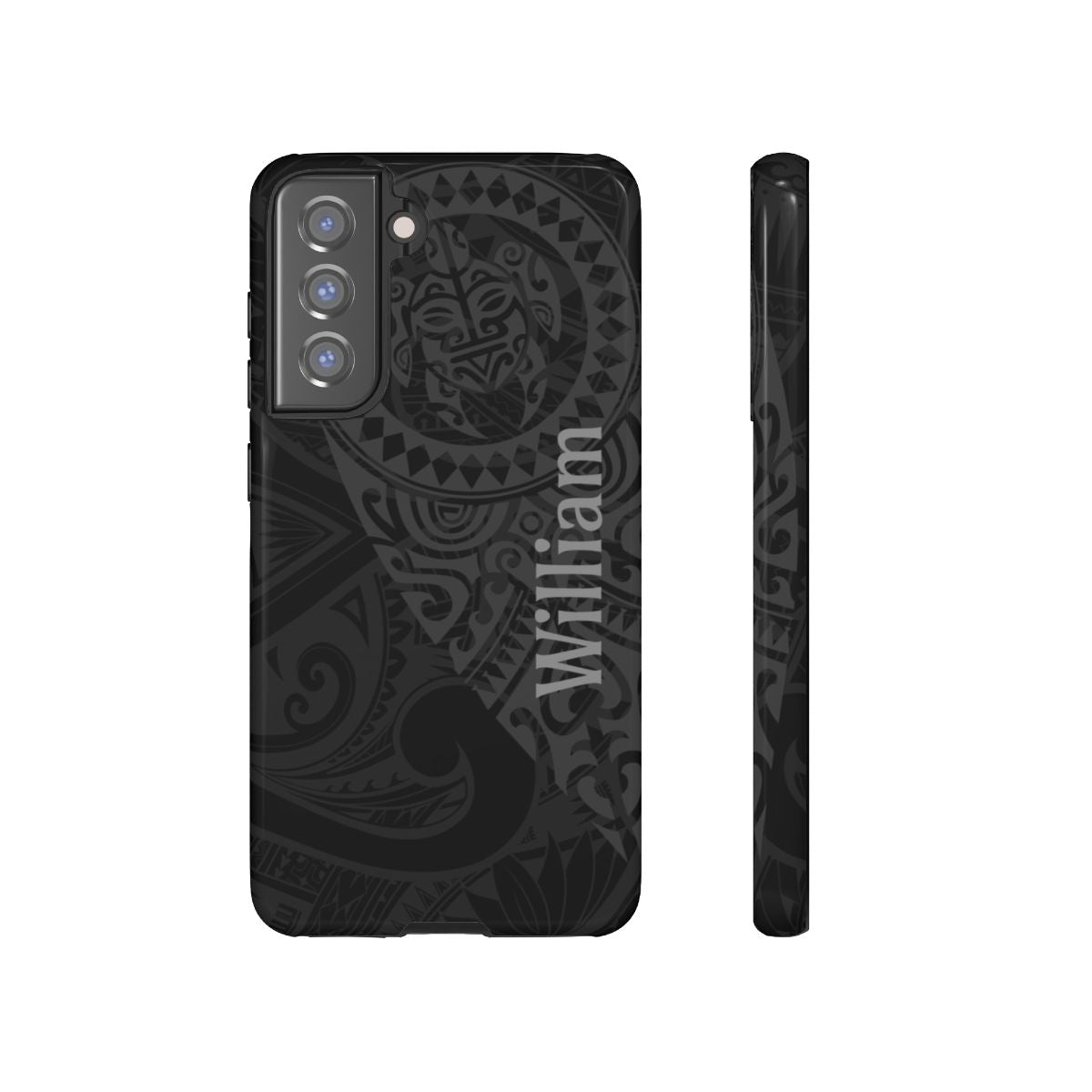 Tribal Guardian Personalized Tough Case for Samsung Galaxy® Samsung Phone Case The Local Banyan Glossy Samsung Galaxy S21 FE