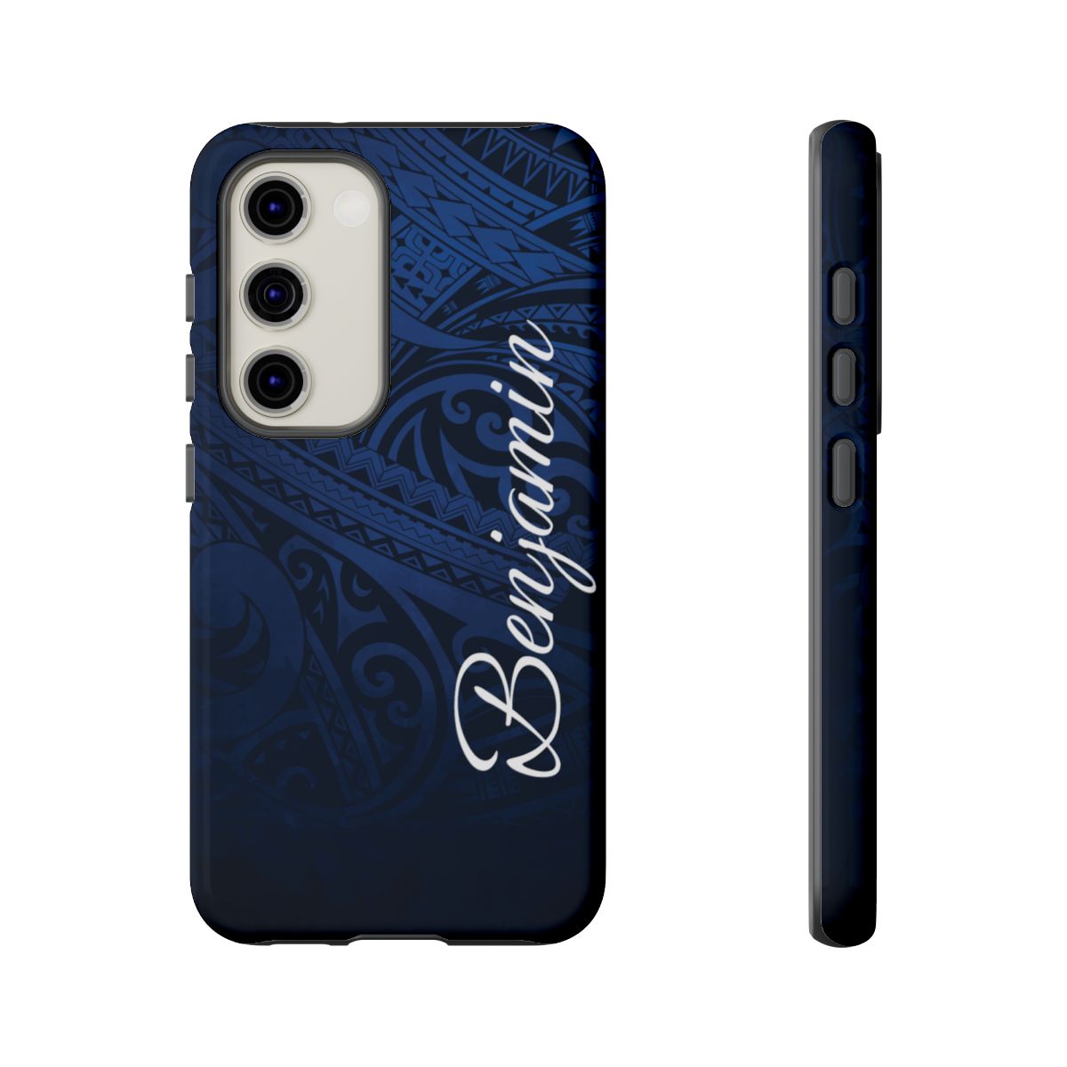 Midnight Essence Personalized Tough Case for Samsung Galaxy® Samsung Phone Case The Local Banyan Glossy Samsung Galaxy S23