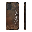 Aloha ‘Āina Rich Brown Personalized Tough Case for Samsung Galaxy® Samsung Phone Case The Local Banyan Glossy Samsung Galaxy S20+