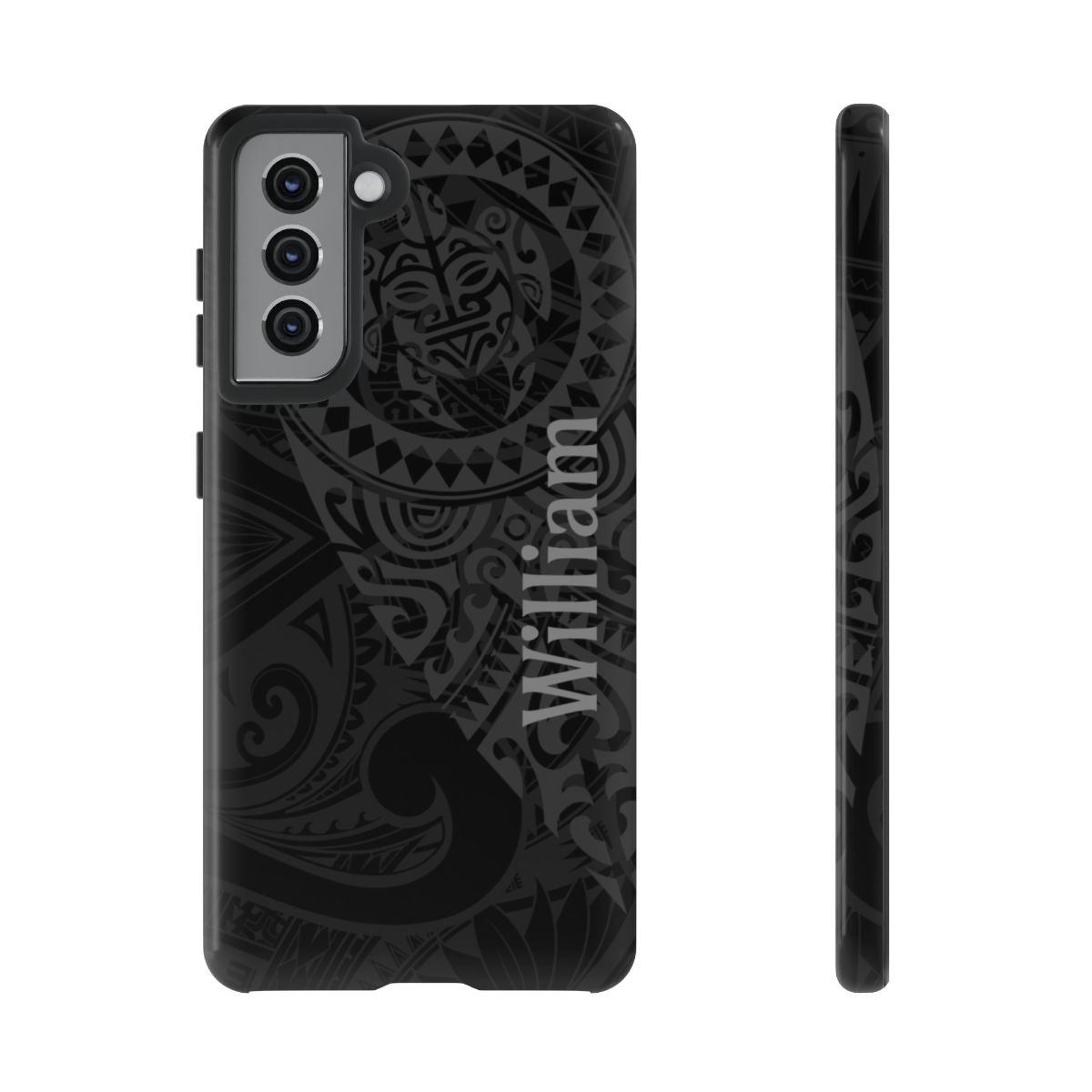 Tribal Guardian Personalized Tough Case for Samsung Galaxy® Samsung Phone Case The Local Banyan Glossy Samsung Galaxy S21