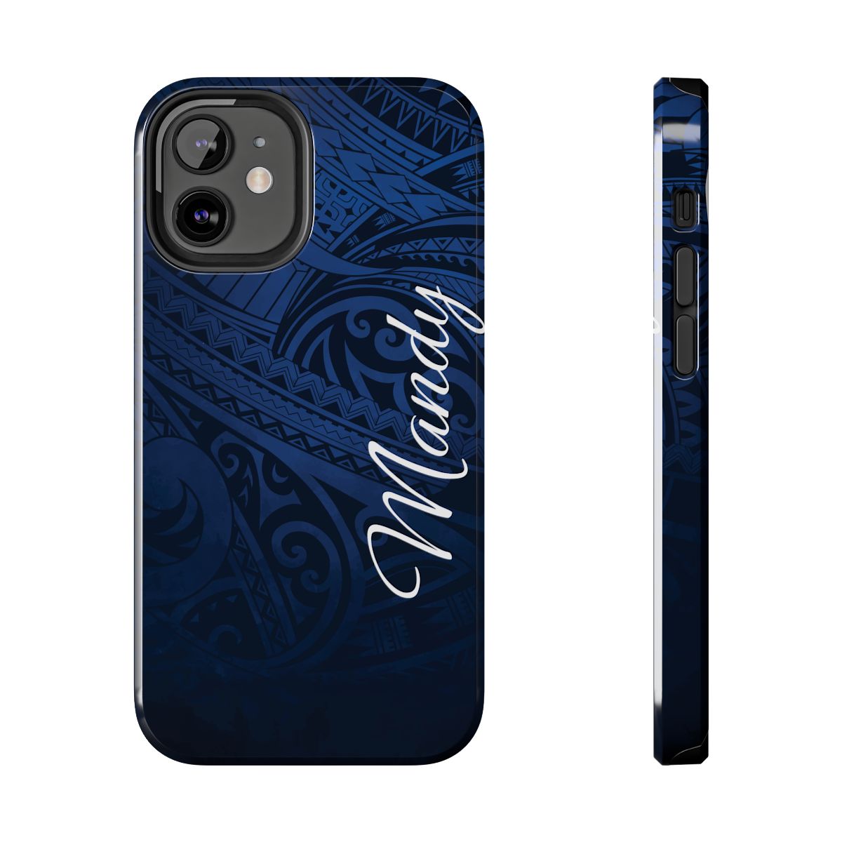 Midnight Essence Personalized Tough Case for iPhone iPhone Cases The Local Banyan iPhone 12 Mini