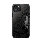 Tribal Guardian Personalized Tough Case for iPhone iPhone Cases The Local Banyan iPhone 15 Plus